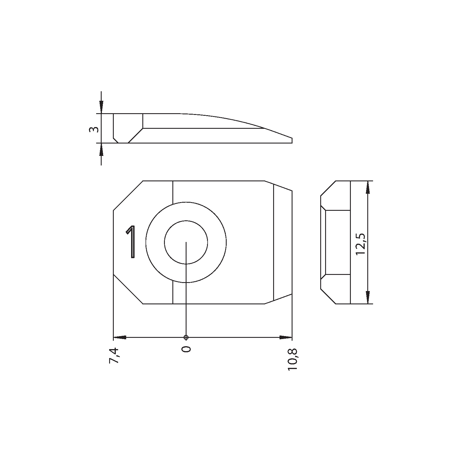 Winkhaus Auflauf K SEF 1 SL