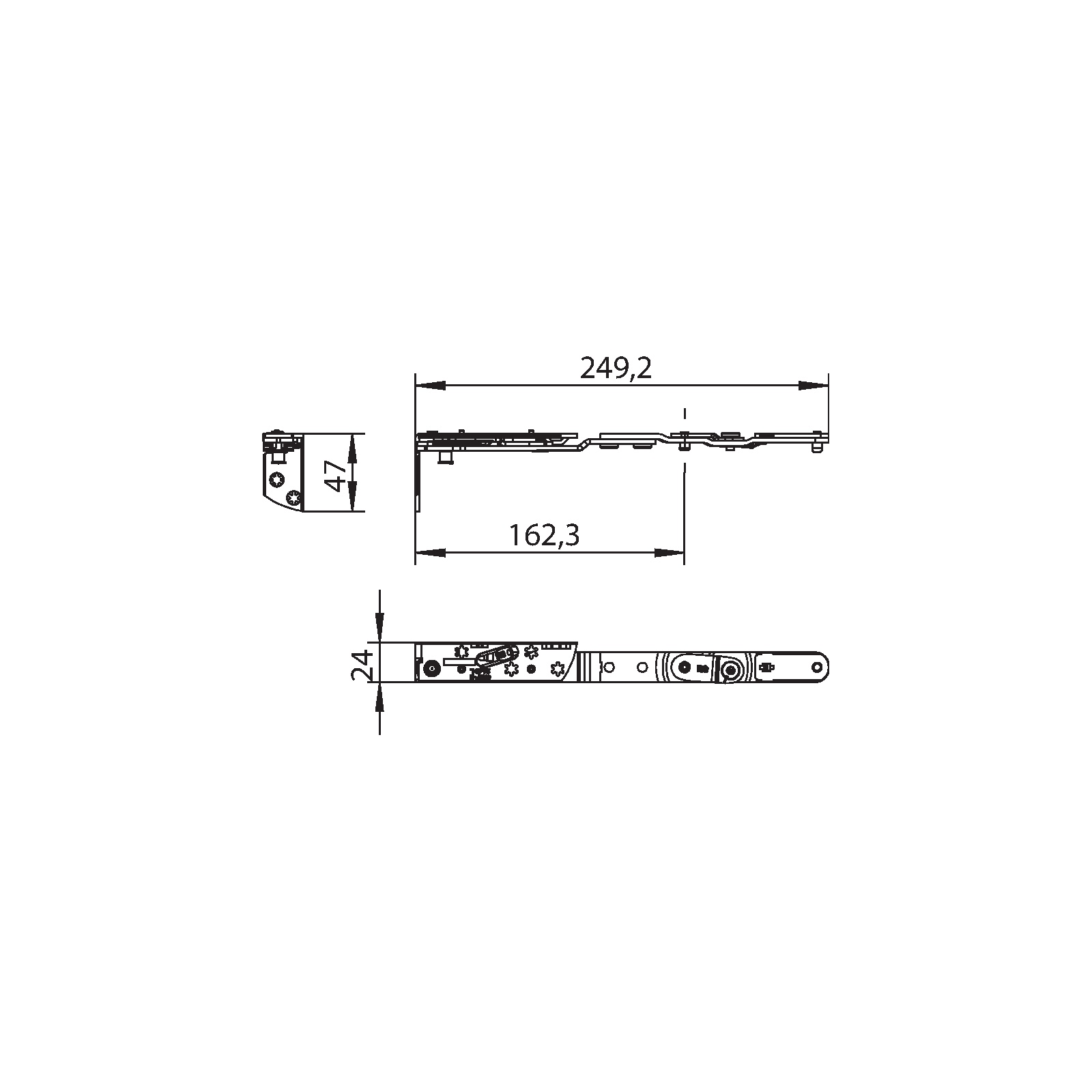 Winkhaus Drehlager DL.H.IF-N.24-9.LS