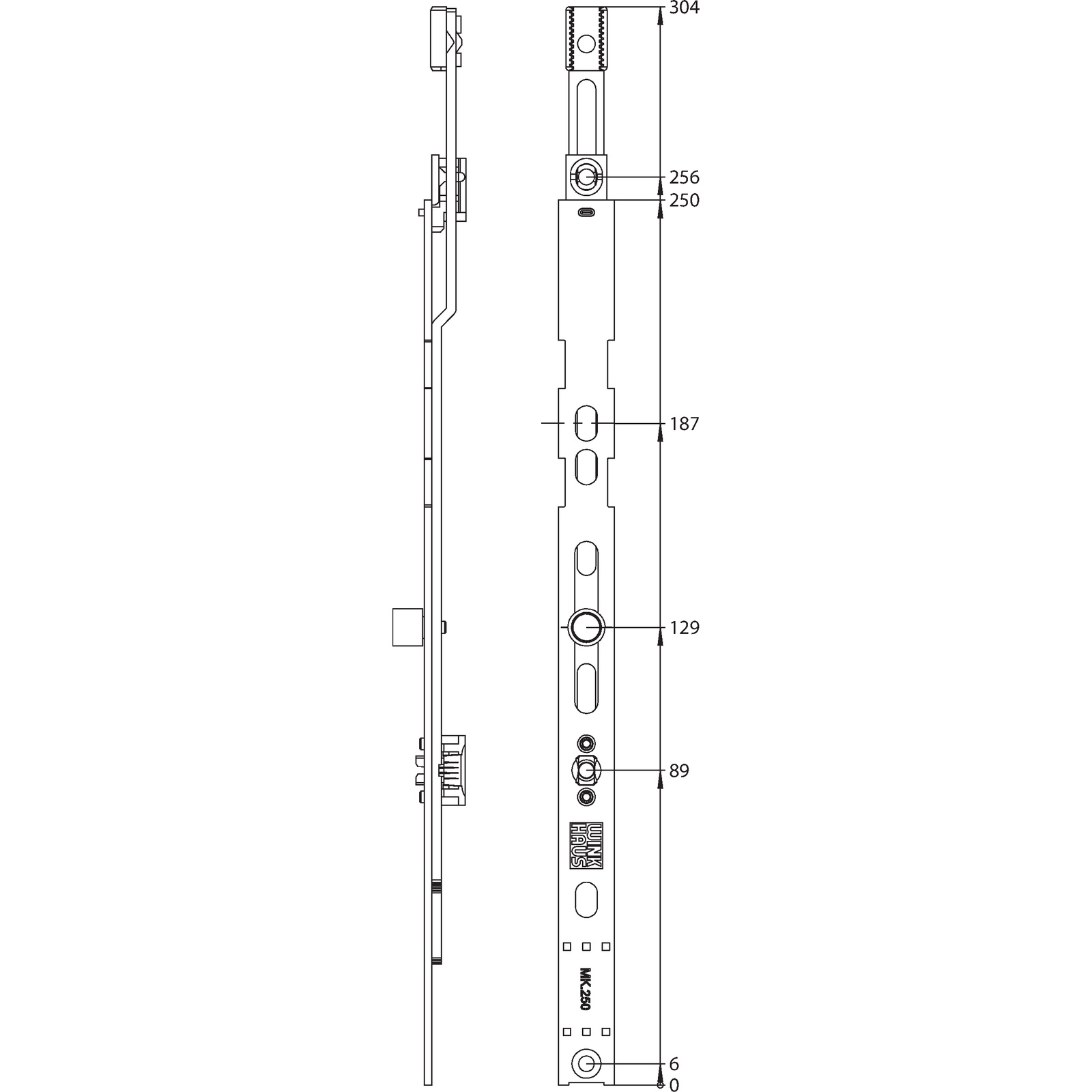 Winkhaus Mittenverriegelung MK.VS.250.BS.10