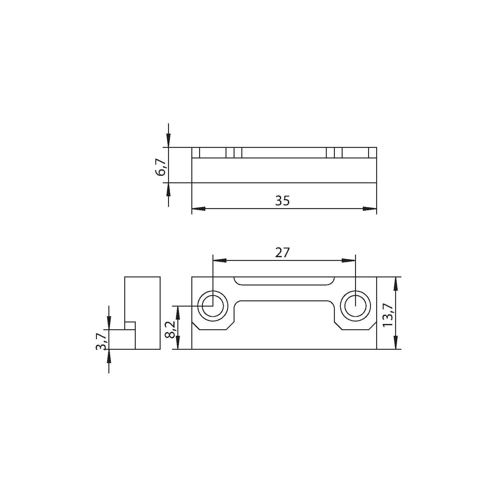 Winkhaus Formteil WSK 46