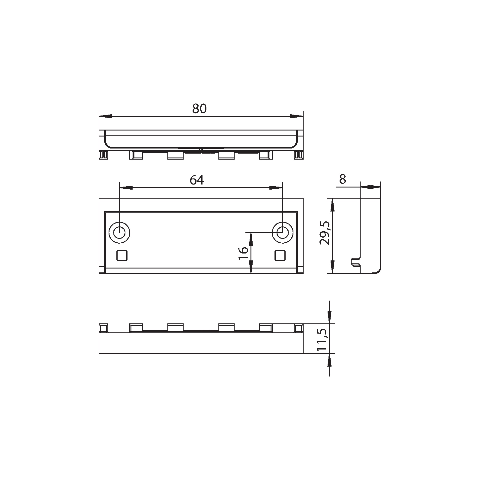 Winkhaus Auflauf AL.SBK.WEV.9-13.BS