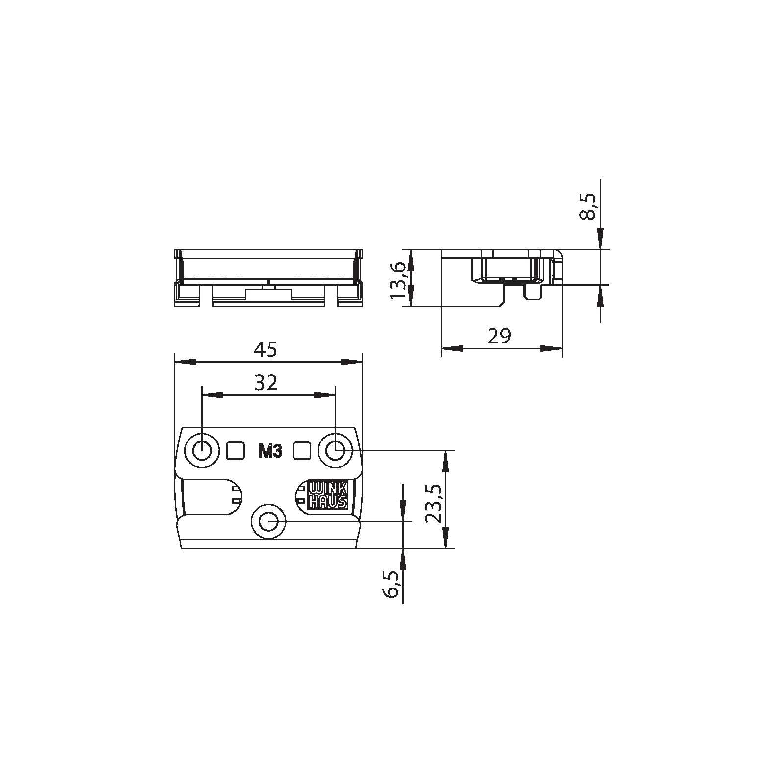 Winkhaus Sicherheitsschließblech SBS.K.161.M3.LK.SC