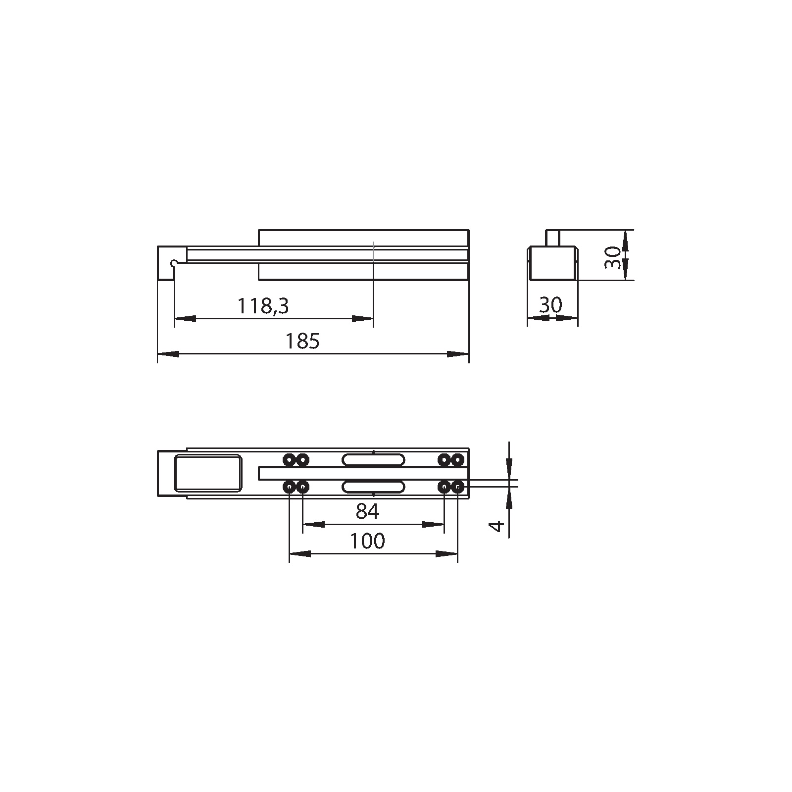 Winkhaus Bohrlehre LE.B.AR.VBF-RK