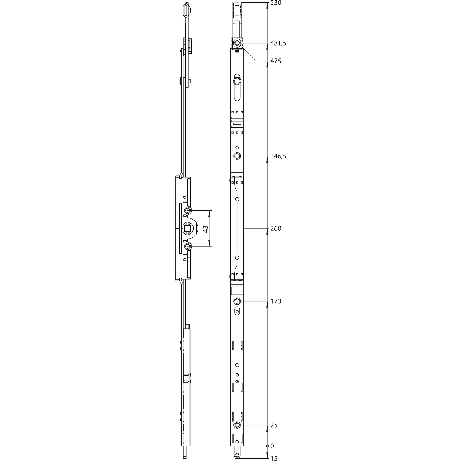 Winkhaus V.Getriebe GK.OF.T.475.D7,5