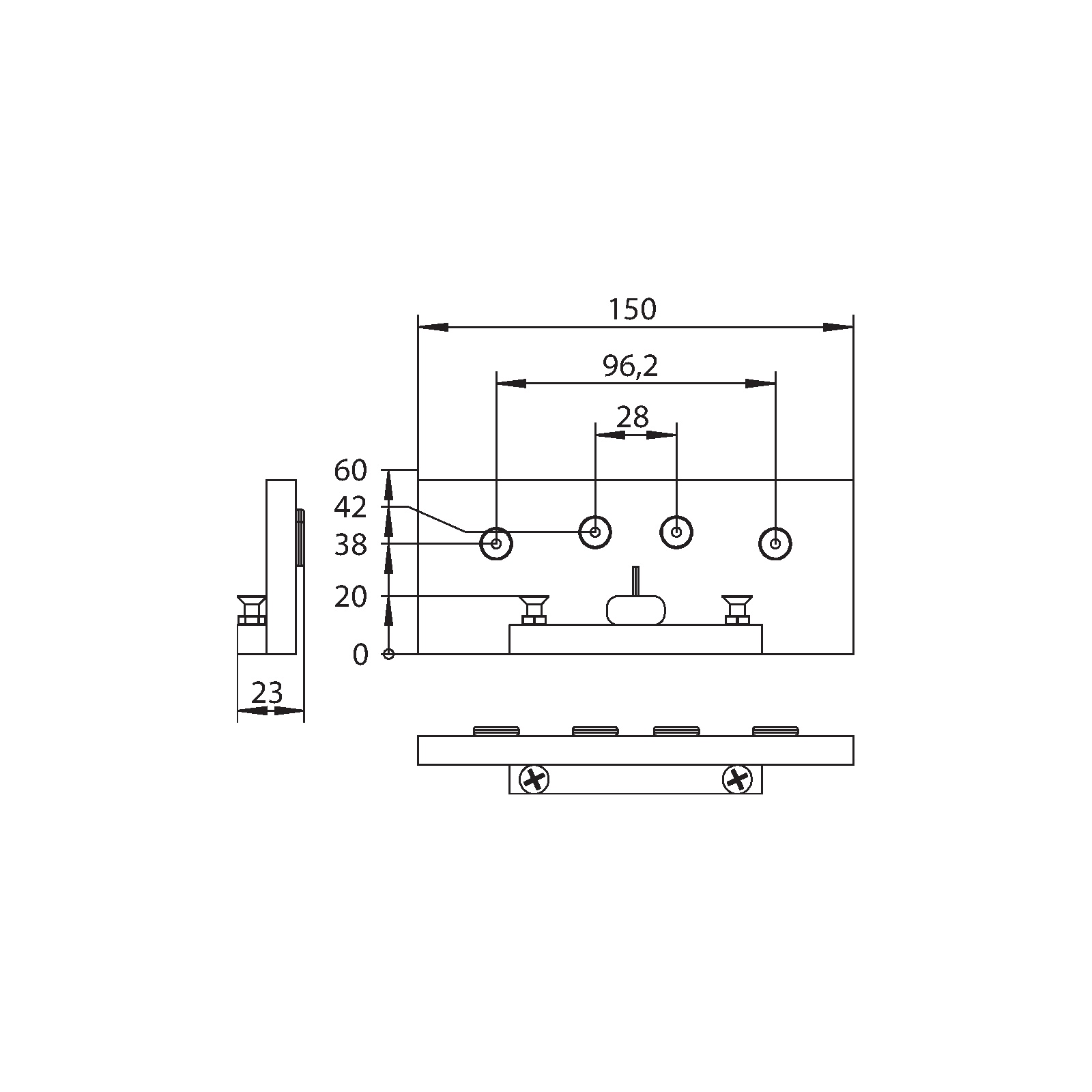 Winkhaus Bohrlehre SWR