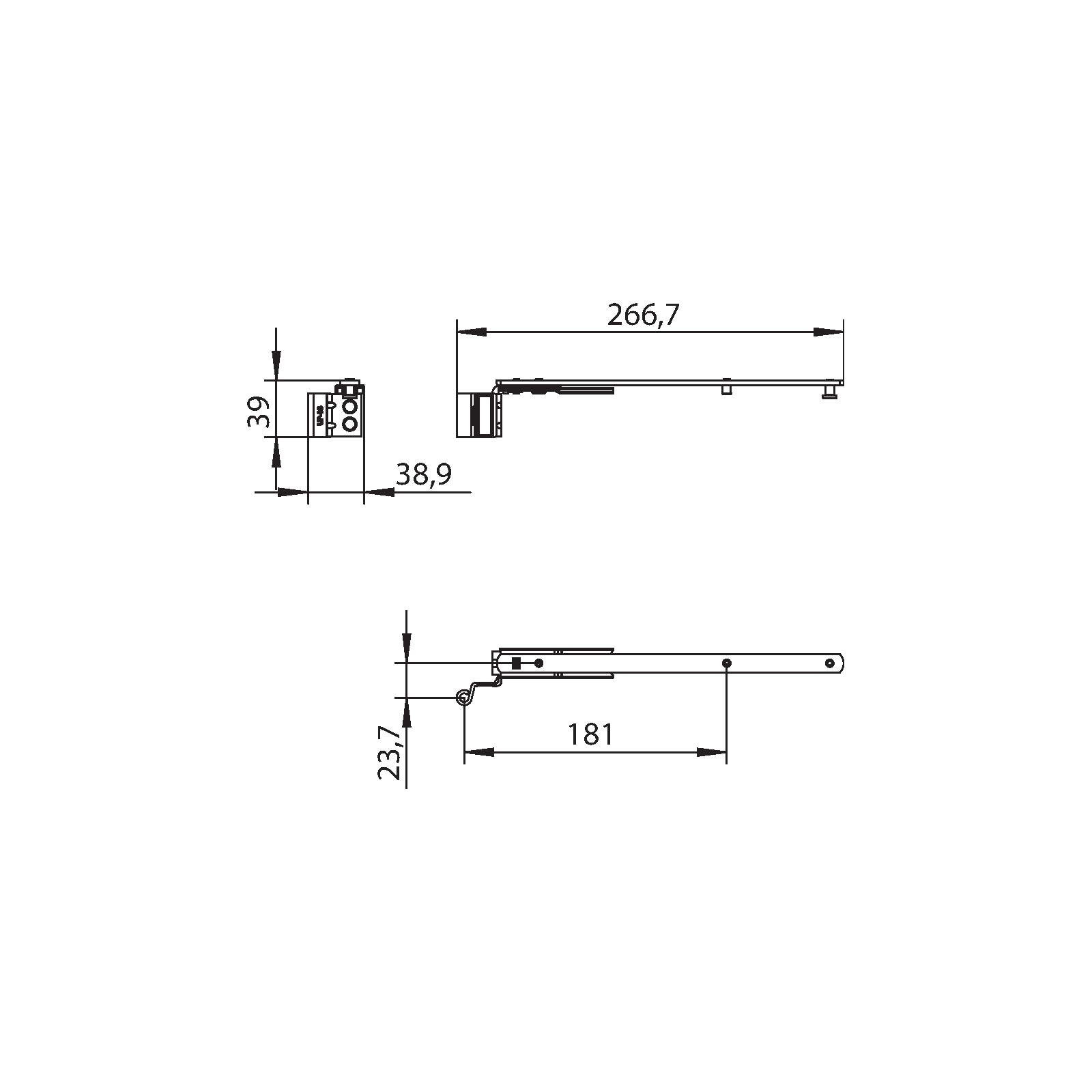 Winkhaus Schere SK.U.1.22-13.LS