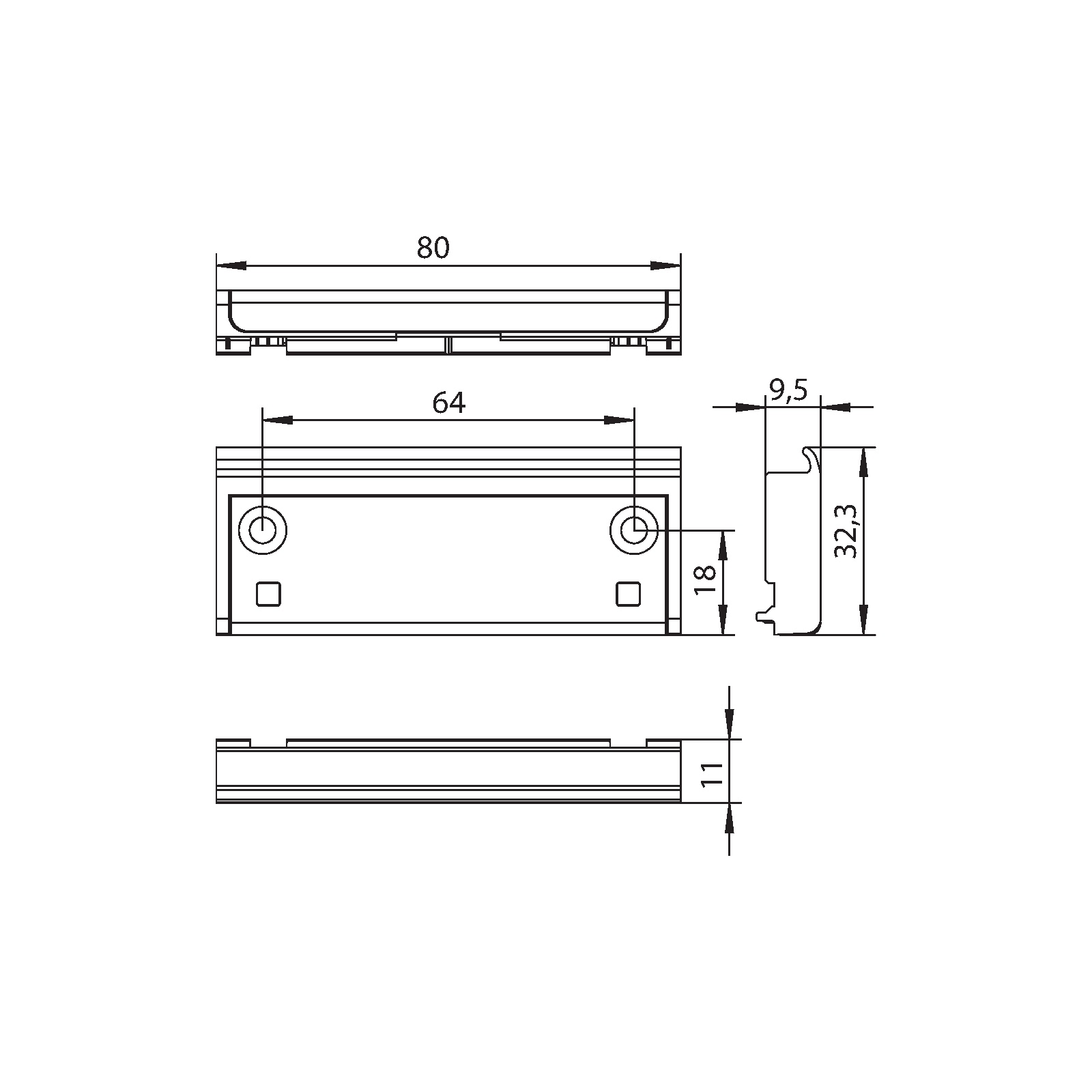 Winkhaus Auflauf AL.SBK.60.BS.LK.SC
