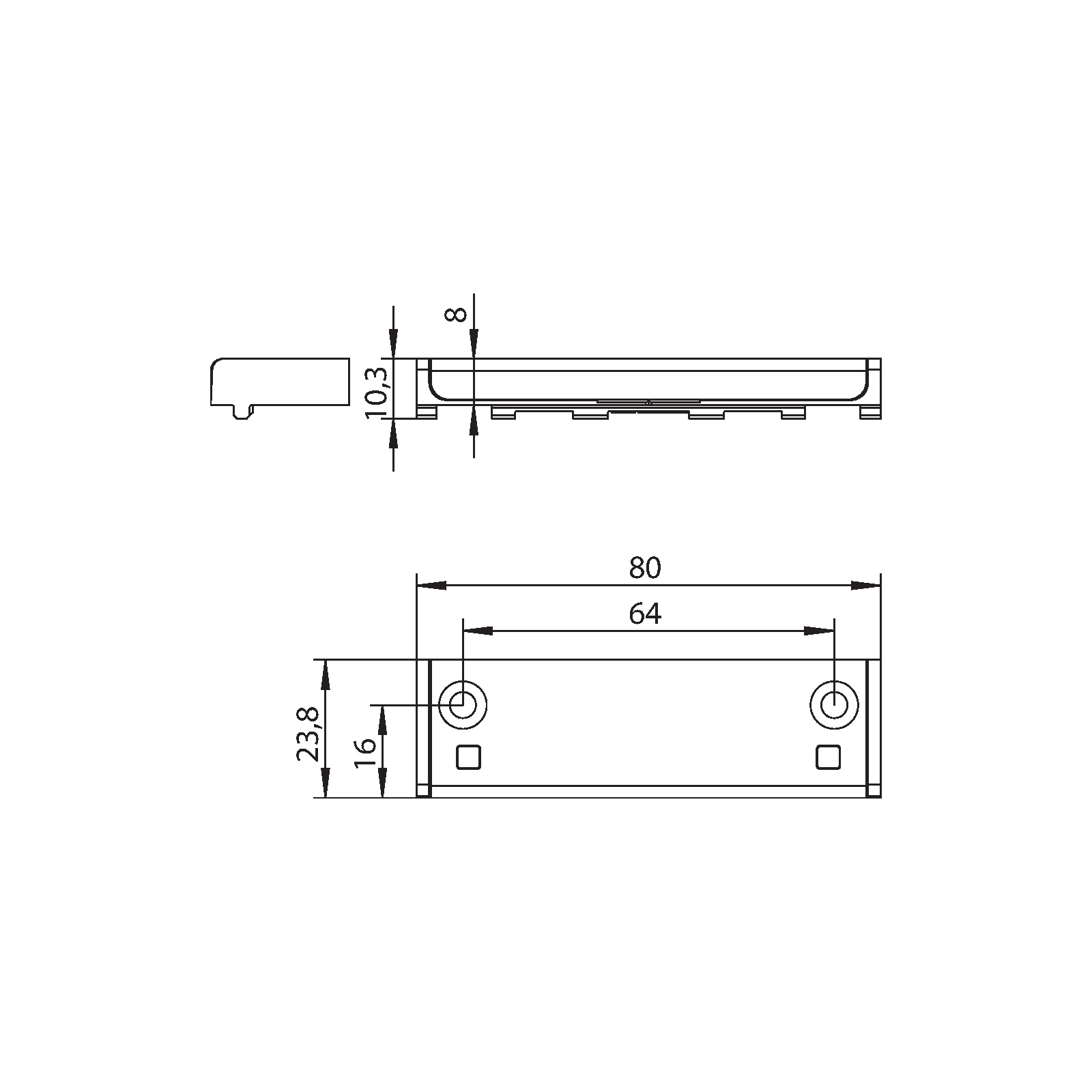 Winkhaus Auflauf AL.SBK.10-24.BS