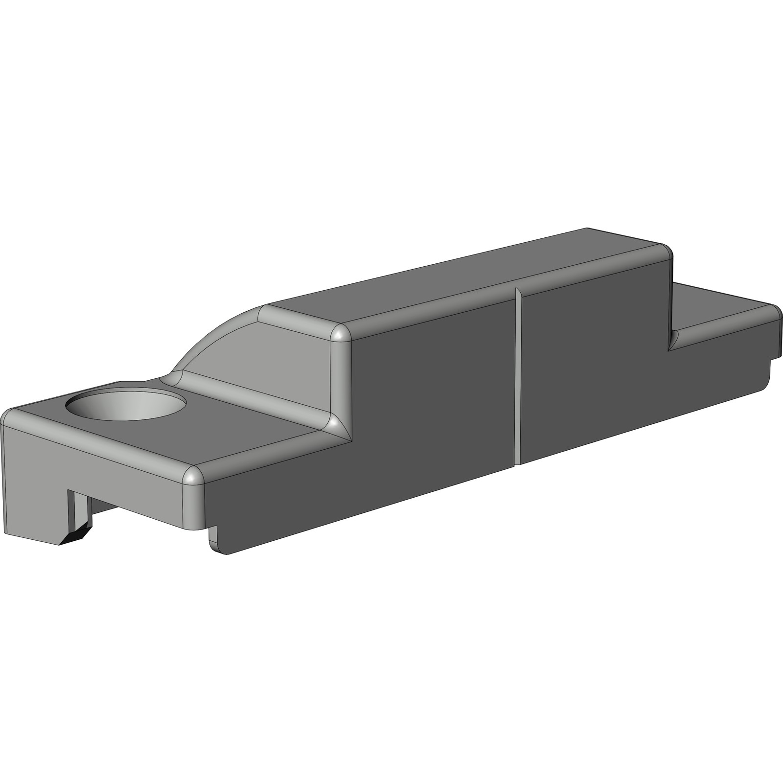 Winkhaus Schließblech ZV-RT144 SL14 ÄHNL. RAL 7040