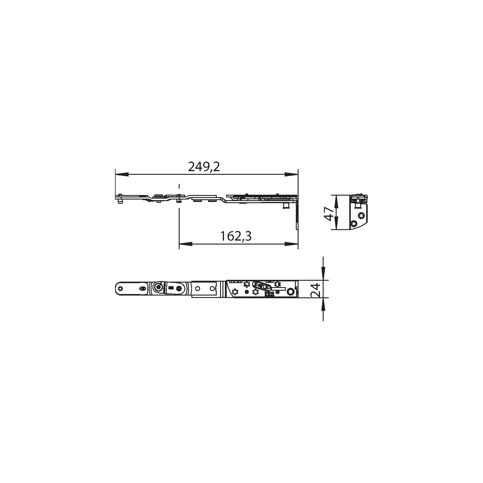 Winkhaus Drehlager DL.H.IF-N.24-13.RS