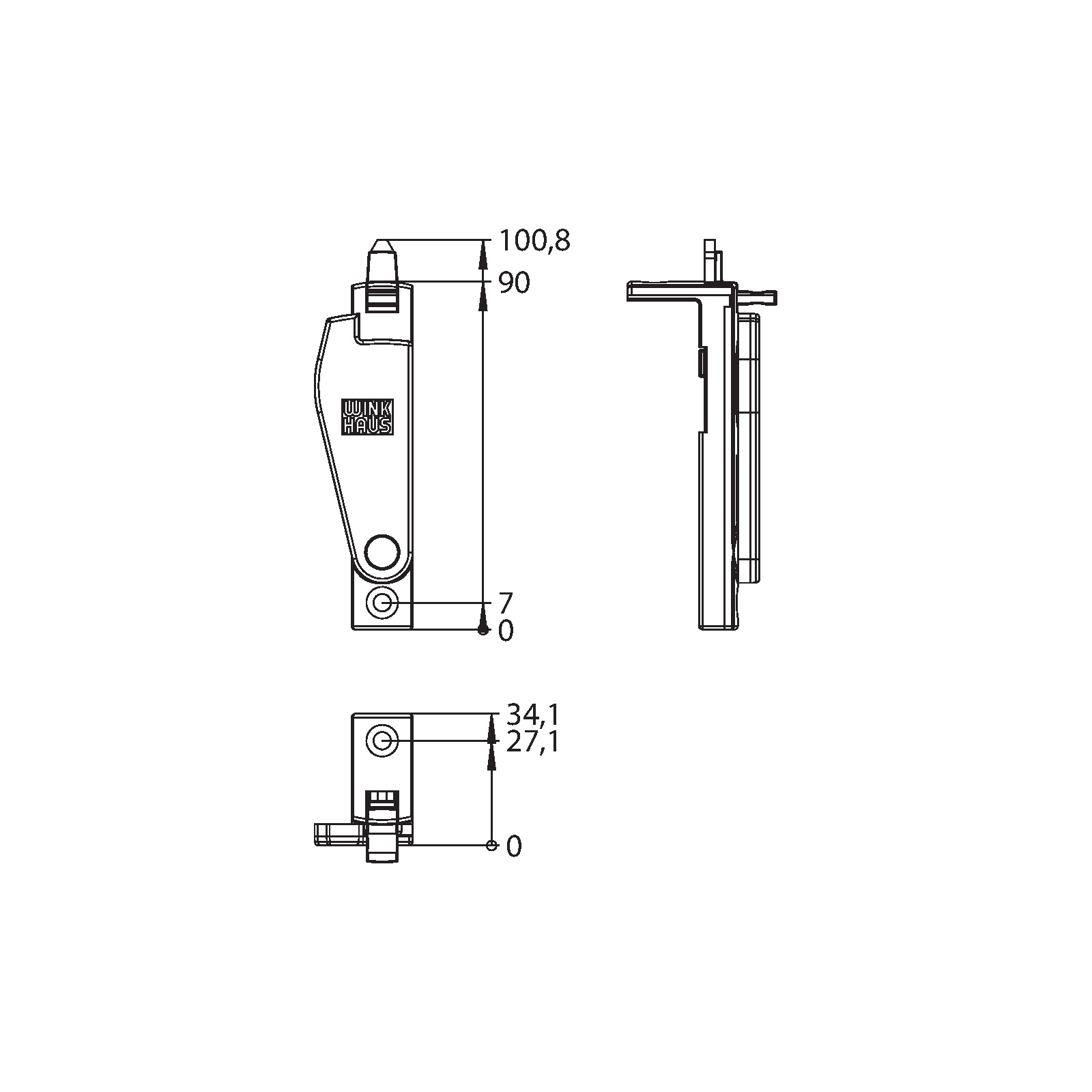 Winkhaus Automatikriegel AKR.F.LS.WS